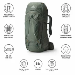 Zaino Gregory Baltoro 65 Terrain Green