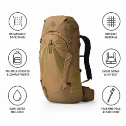 Zaino Gregory Zulu 40 Desert Tan