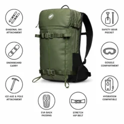 Zaino Mammut Nirvana 18 Marsh Black