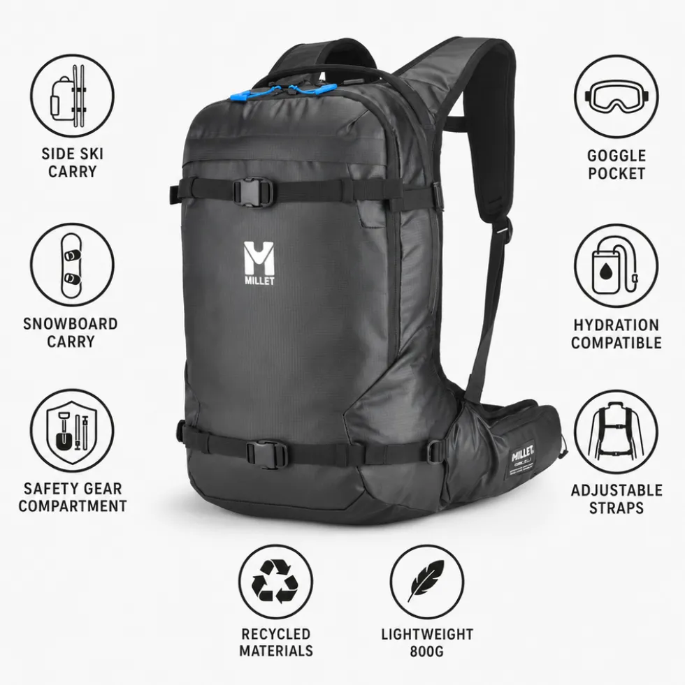 Zaino Millet Cosmic Lt 20 Black