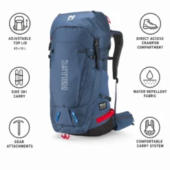 Zaino Millet Peuterey 45+10 Dark Denim
