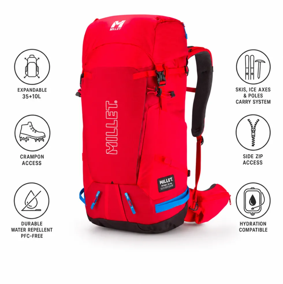 Zaino Millet Peuterey 35+10 Red