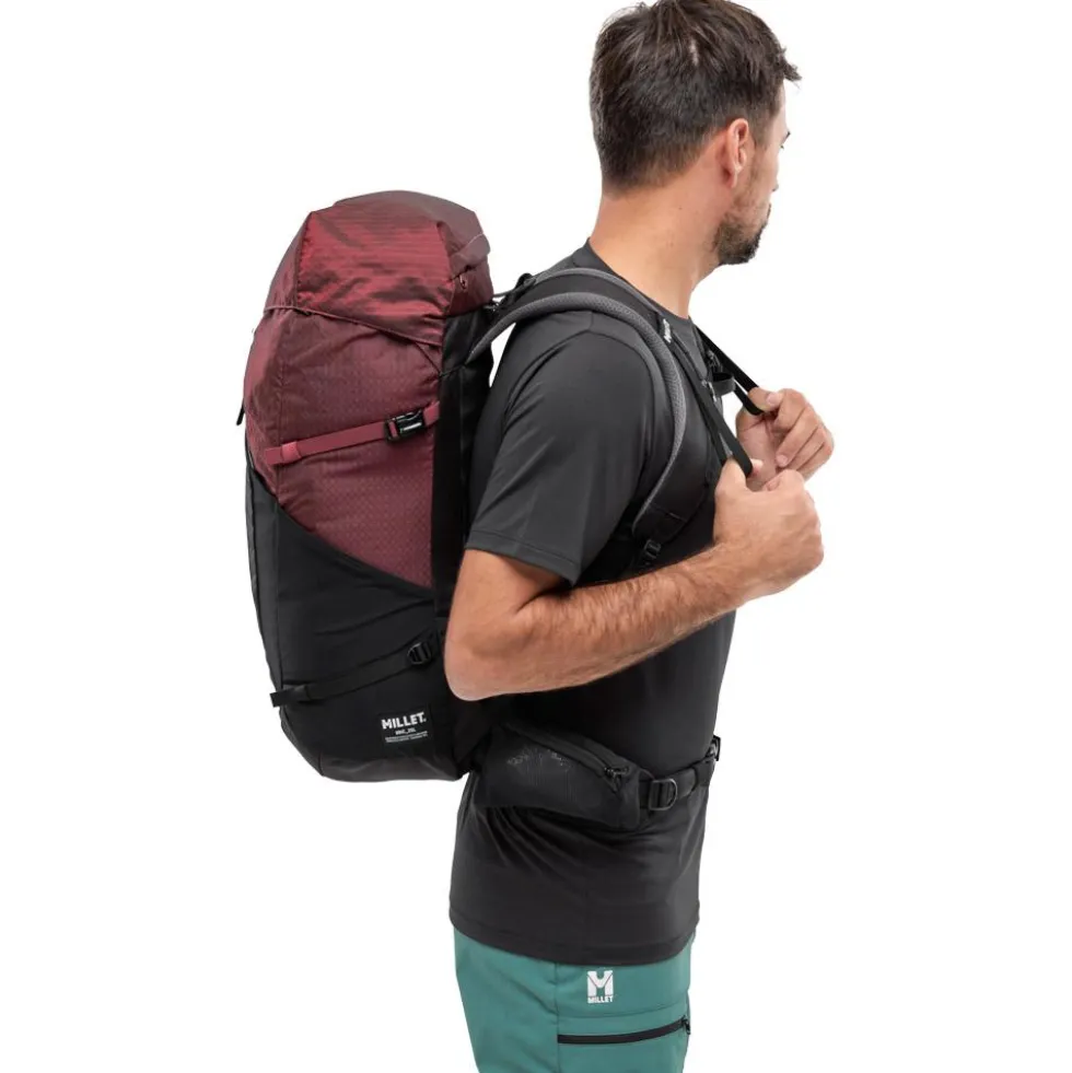 Zaino Millet Ubic 25 E-Black Dark Red