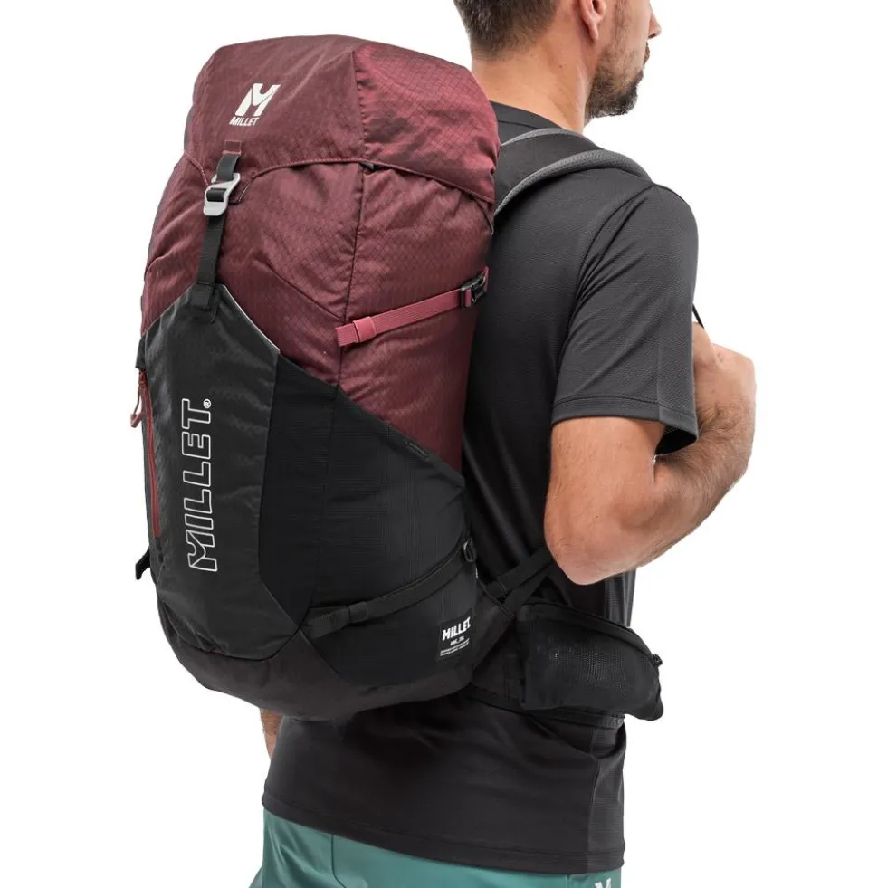 Zaino Millet Ubic 25 E-Black Dark Red