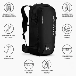 Zaino Ortovox Switchback 27 Black Raven