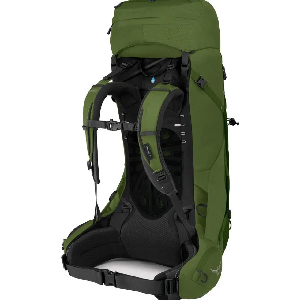 Zaino Osprey Aether 55 Garlic Mustard Green