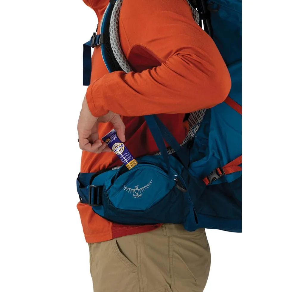 Zaino Osprey Atmos Ag Lt 65 Nightshift Scoria Blue