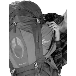 Zaino Osprey Aura Ag 50 Berry Sorbet Red