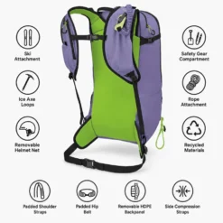 Zaino Osprey Firn 18 Euphoria Purple