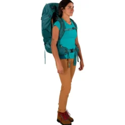 Zaino Osprey Renn 50 Cascade Blue Melon Orange