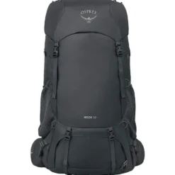 Zaino Osprey Rook 50 Dark Charcoal Silver Lining