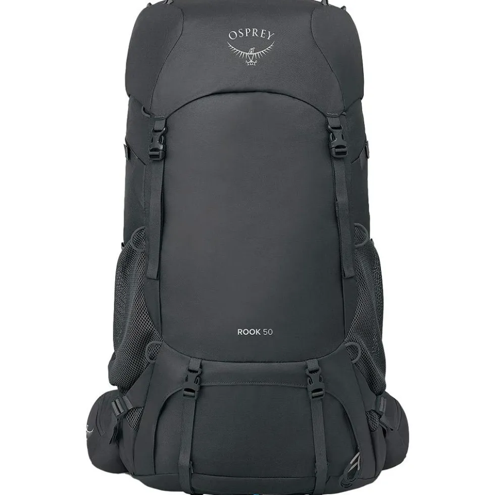 Zaino Osprey Rook 50 Dark Charcoal Silver Lining