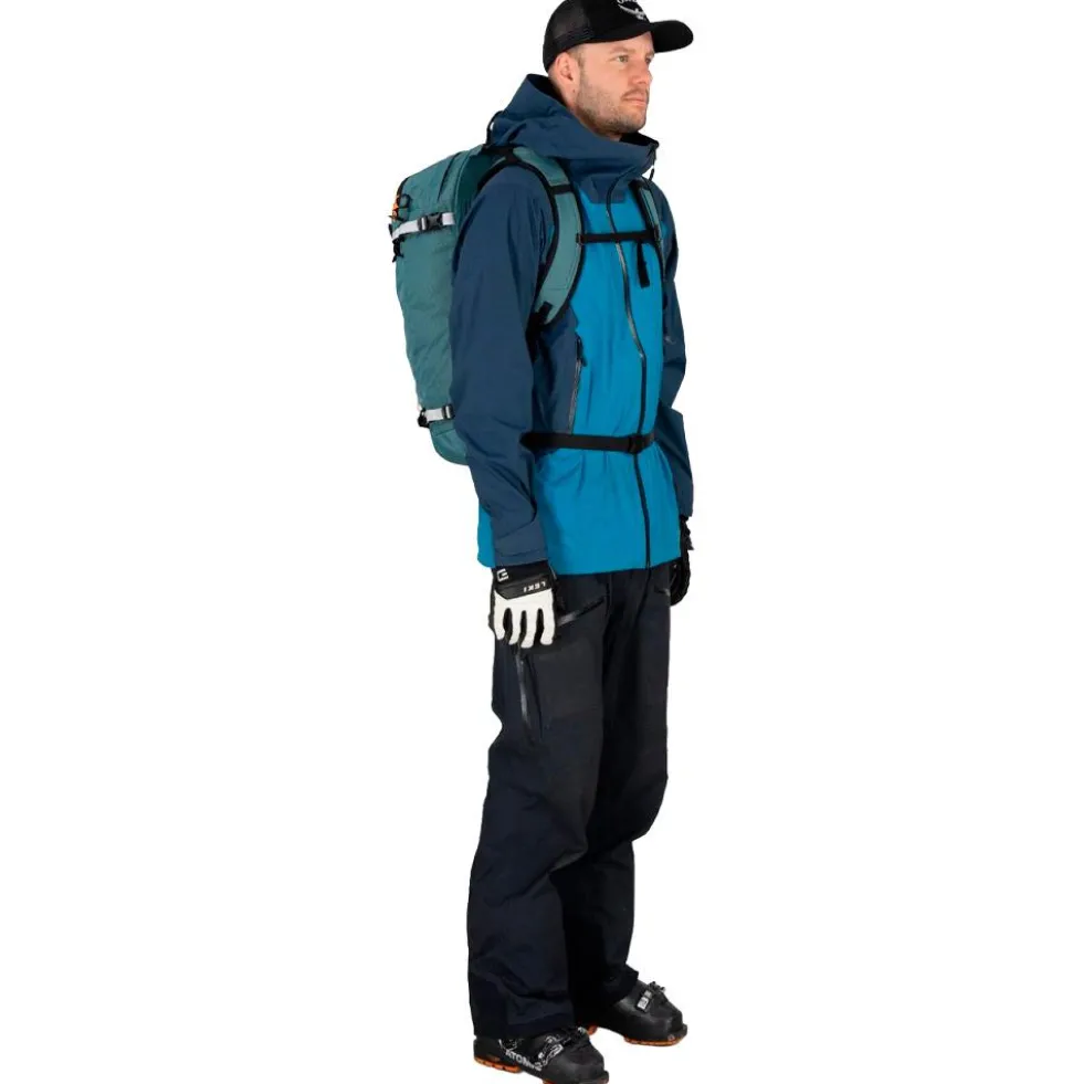 Zaino Osprey Soelden 25 Cascade Blue Raven Black