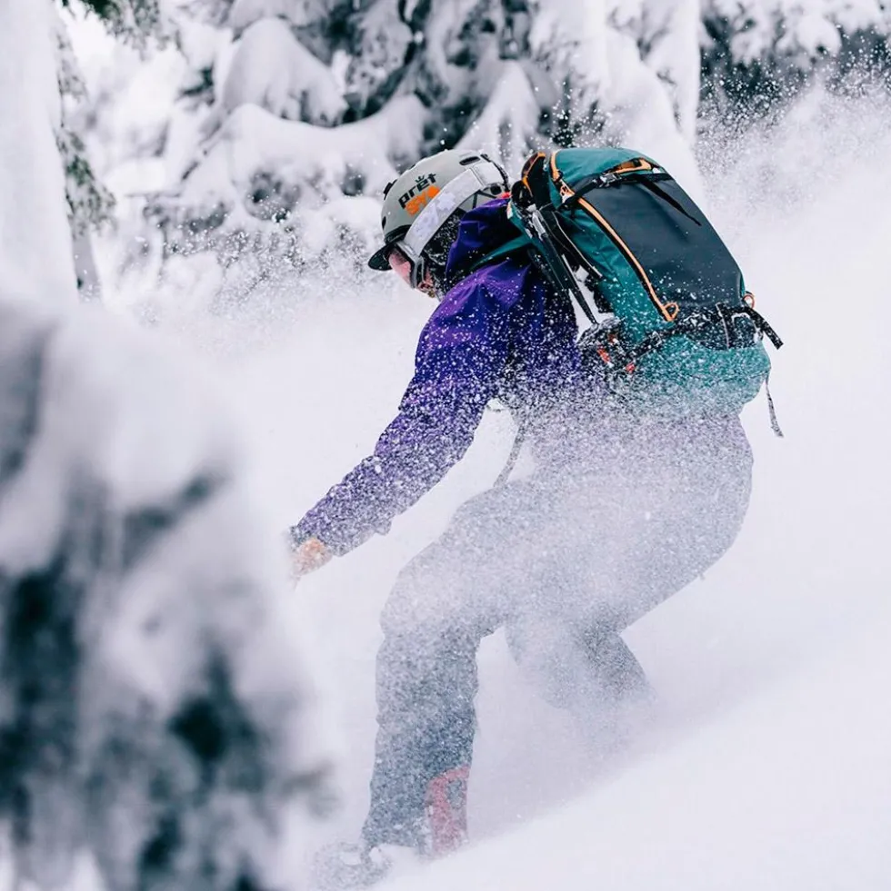 Zaino Osprey Soelden 25 Cascade Blue Raven Black