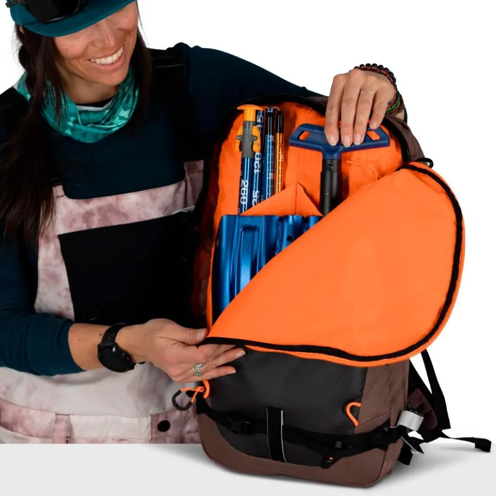 Zaino Osprey Sopris 25 Magma Brown Raven Black
