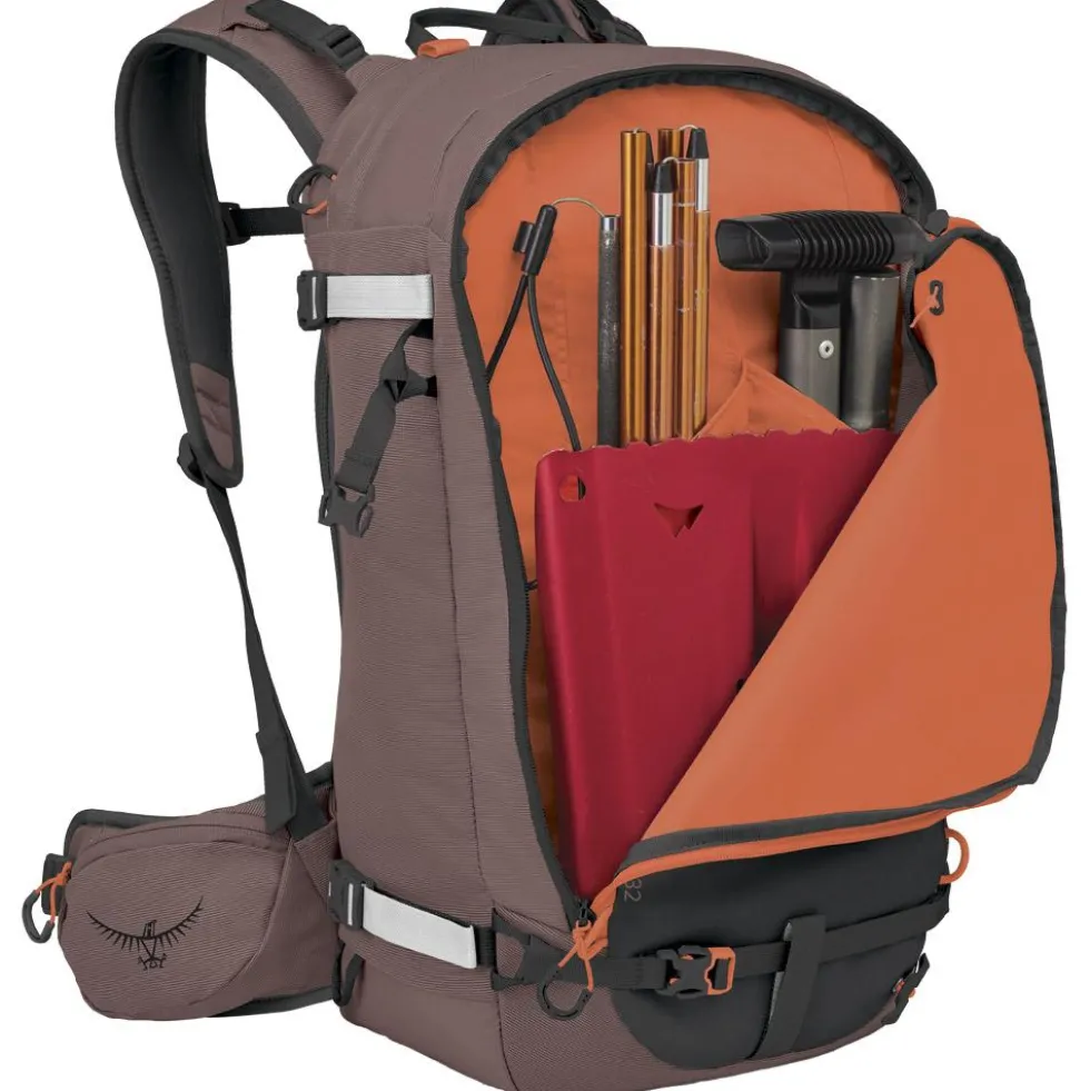 Zaino Osprey Sopris 32 Magma Brown Raven Black
