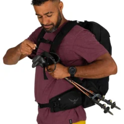 Zaino Osprey Talon 22 Black Coal Grey