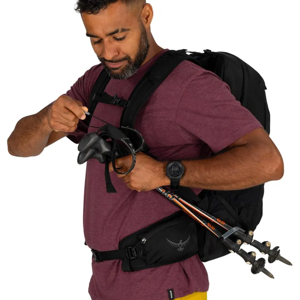 Zaino Osprey Talon 22 Black Coal Grey