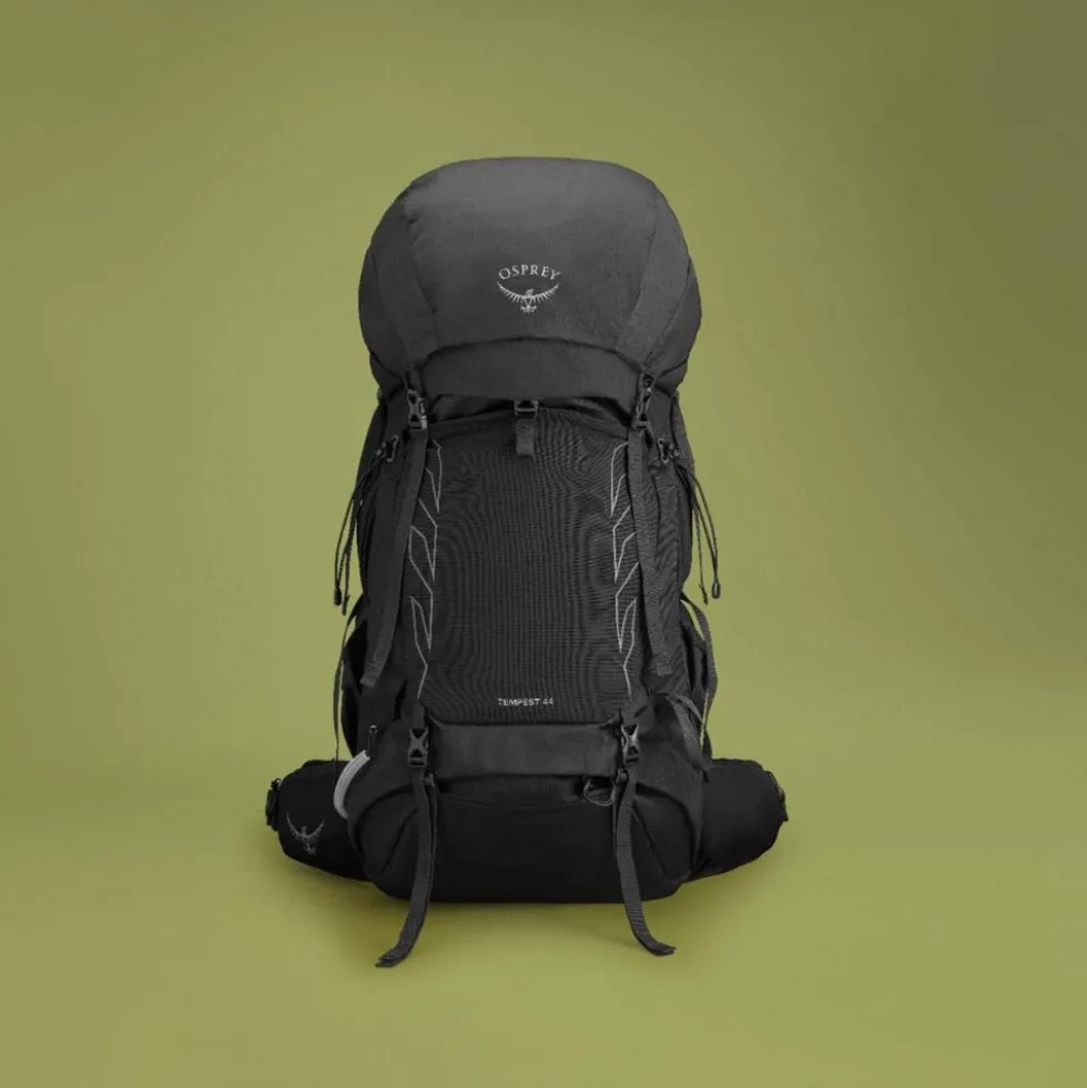 Zaino Osprey Tempest 44 Black Coal Grey