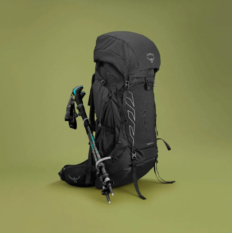Zaino Osprey Tempest 44 Black Coal Grey