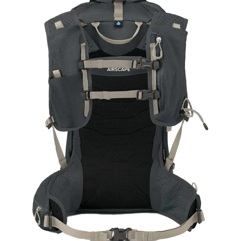 Zaino Osprey Tempest Velocity 20 Dark Charcoal Chiru Tan