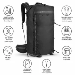 Zaino Picture Komit.tr 34 Backpack Black