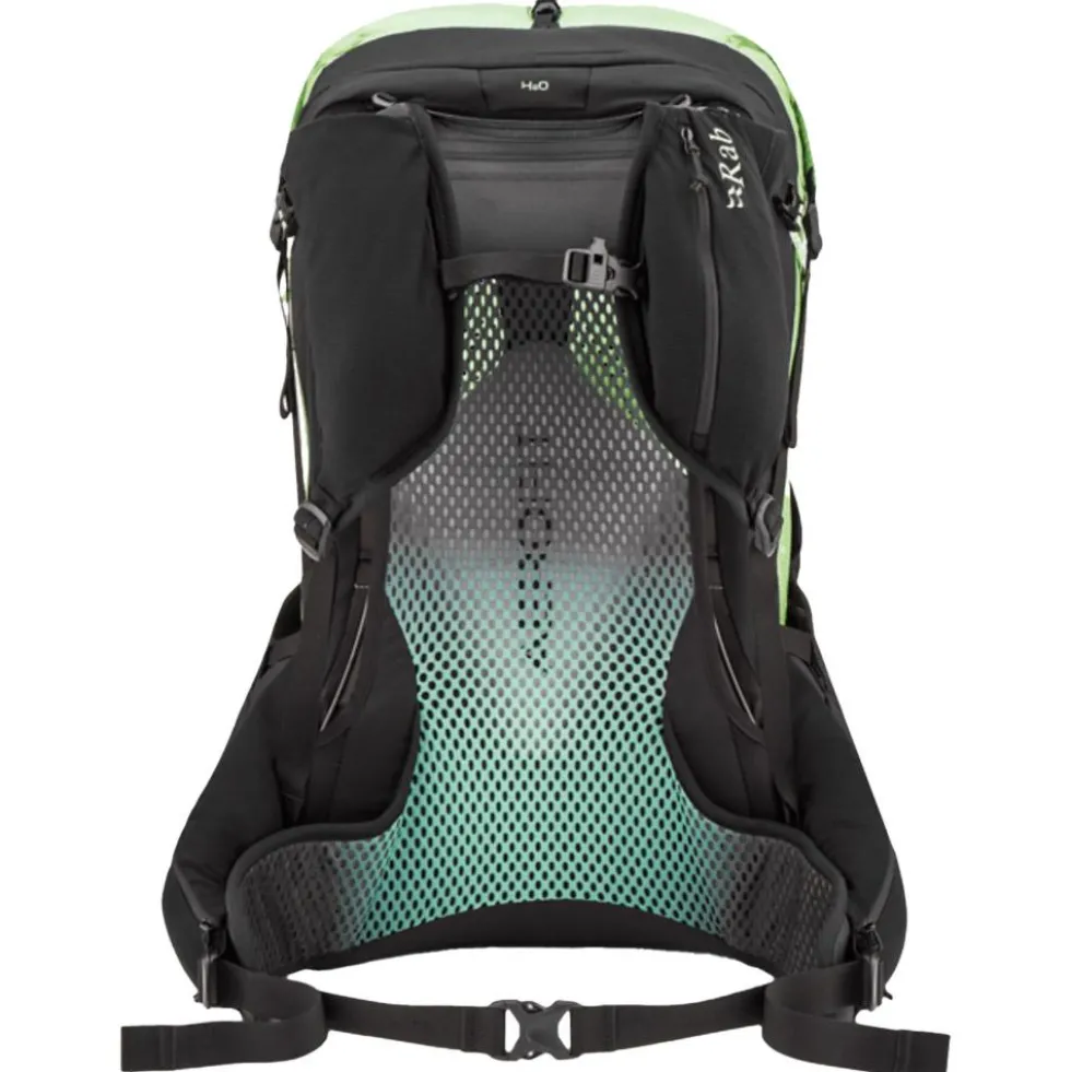 Zaino RAB Syclon Xp 38 Nd Black Dark Fig Green