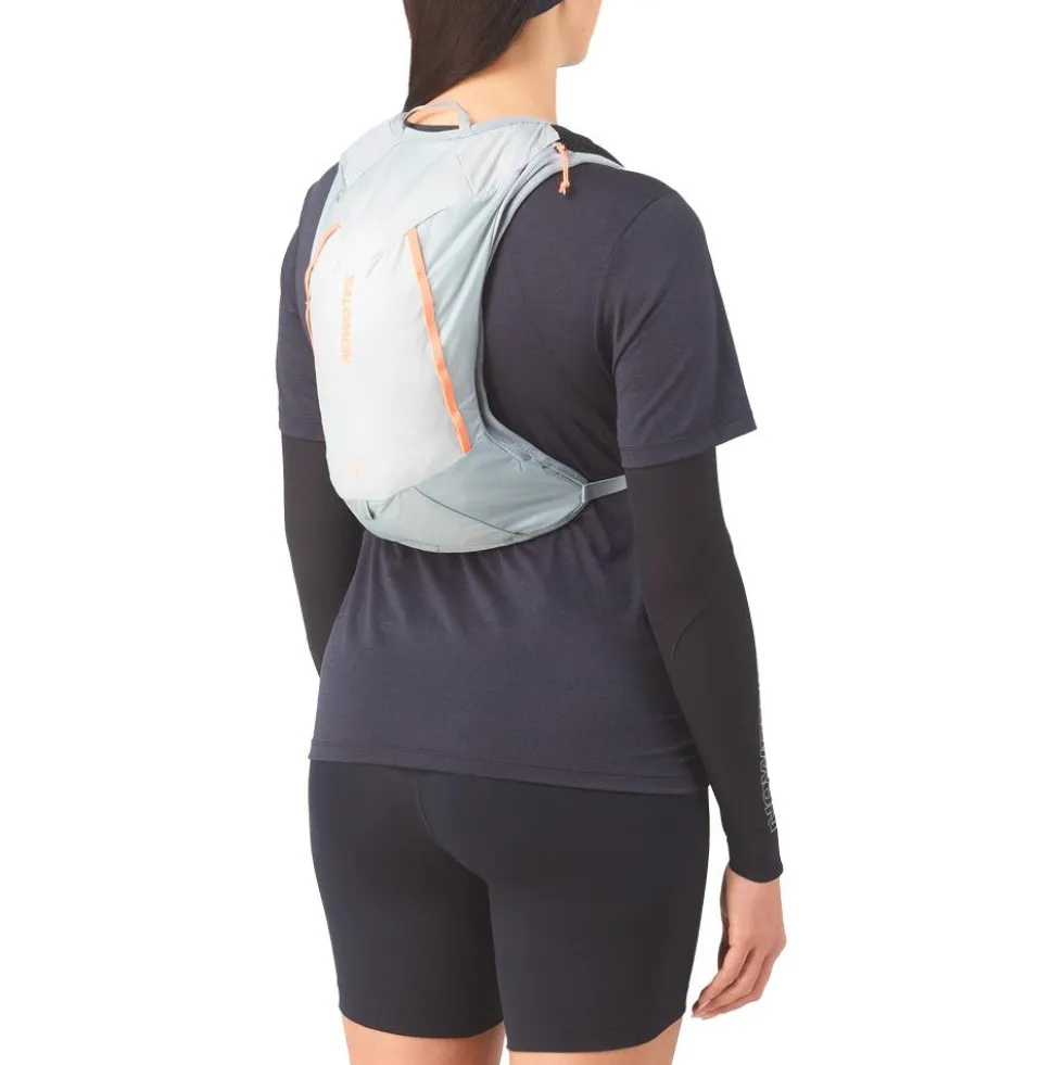 Zaino Salomon Cross 4 Gray Violet Quarry Nectarine