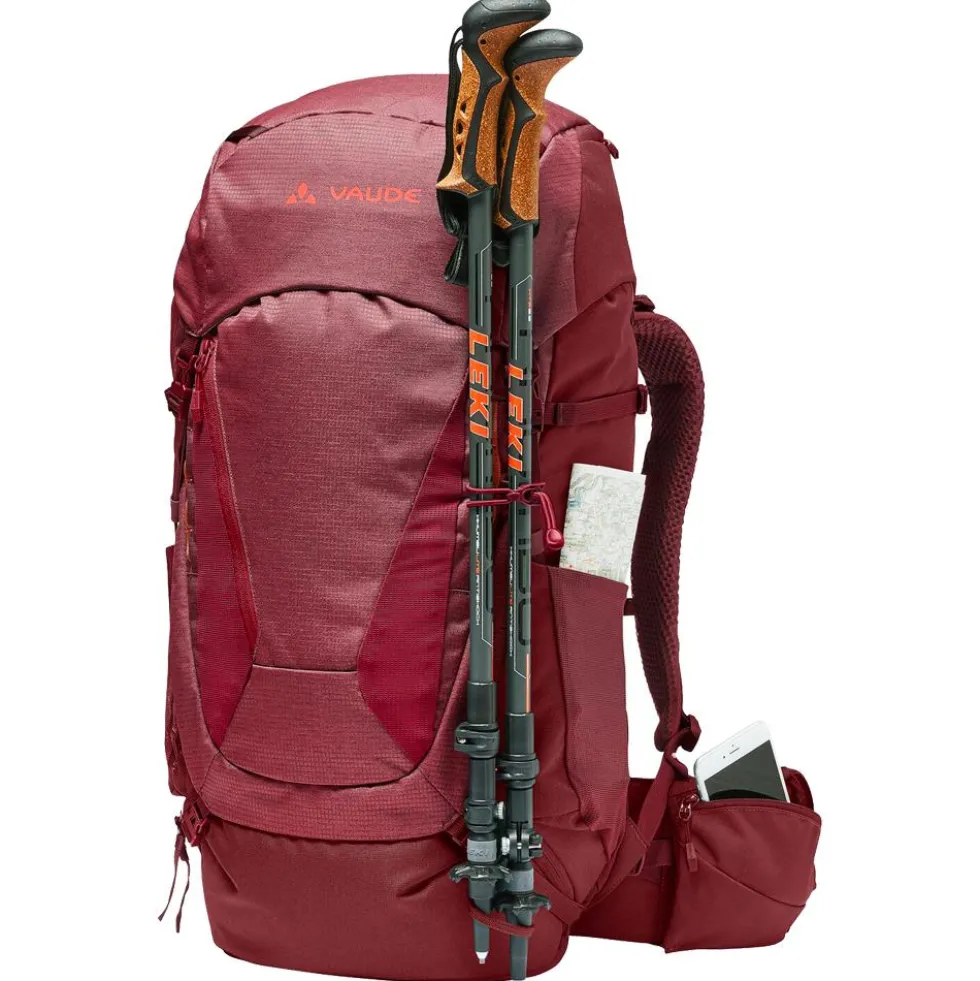 Zaino Vaude Women's Asymmetric 48+8 Dark Cherry