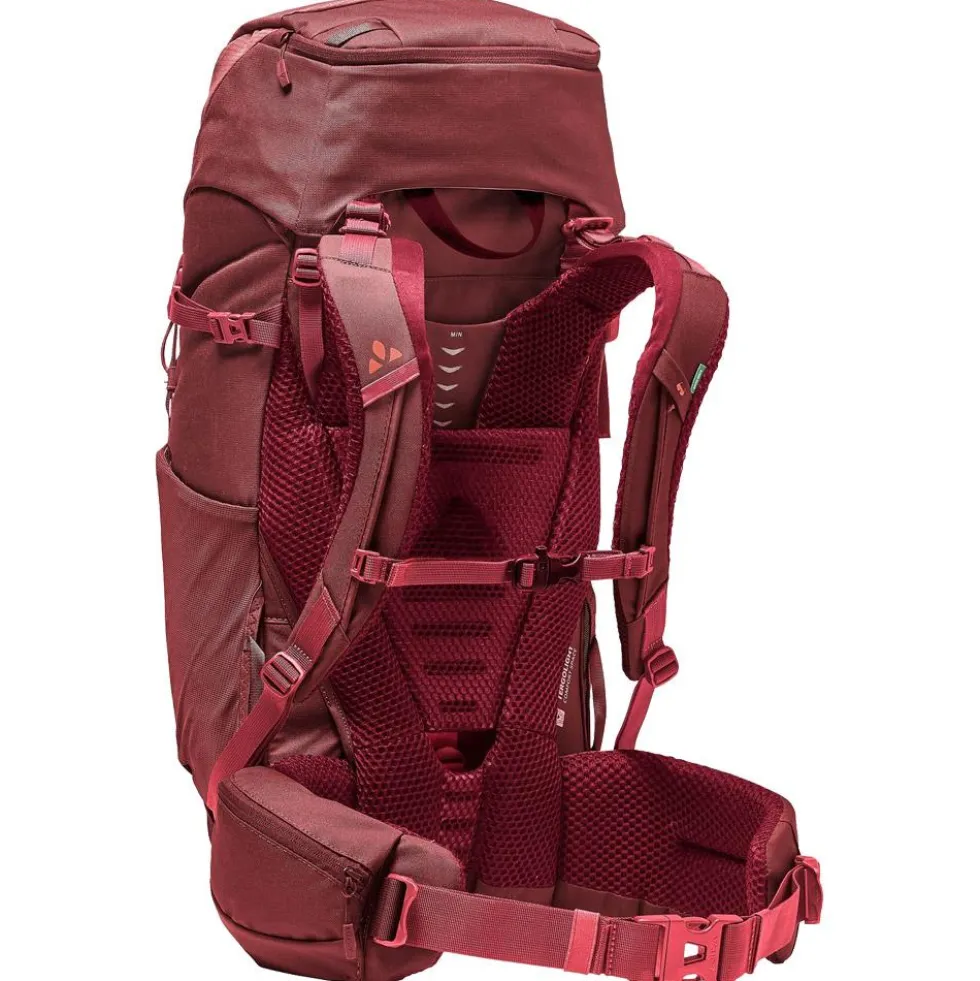 Zaino Vaude Women's Asymmetric 38+8 Dark Cherry