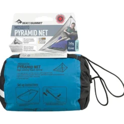 Zanzariere Sea To Summit Mosquito Net Single Black Translucide